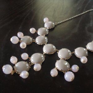 Vintage Resin pink link necklace